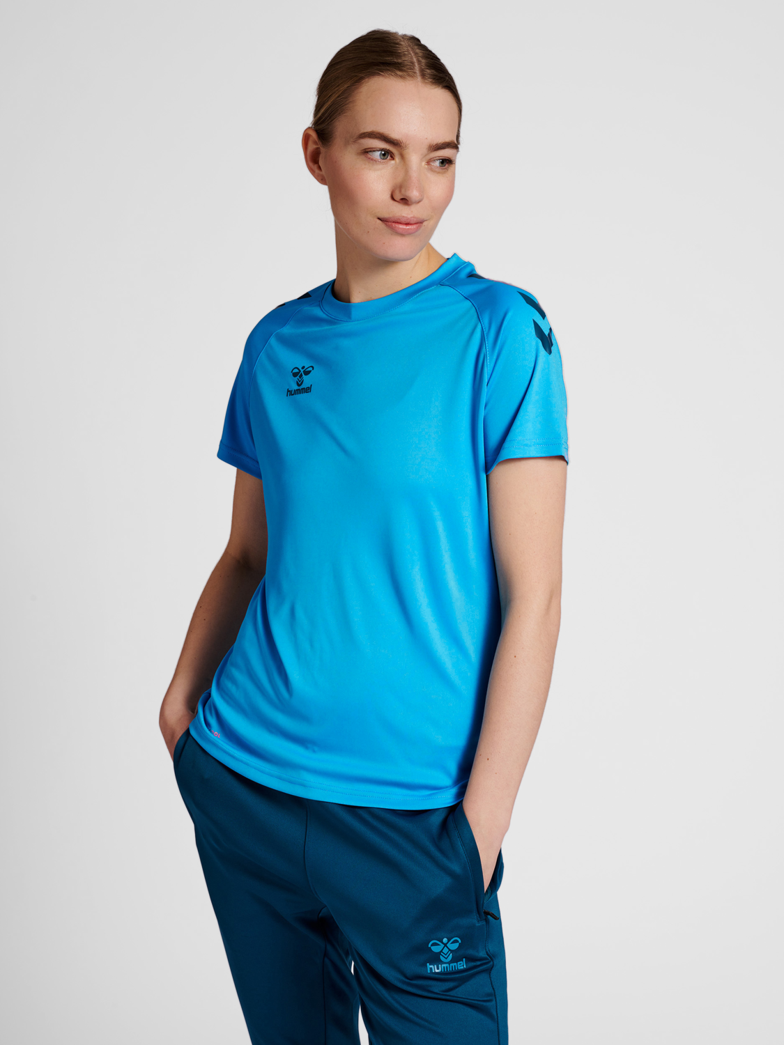 hmlCORE XK CORE POLY TEE  S/S WOMAN