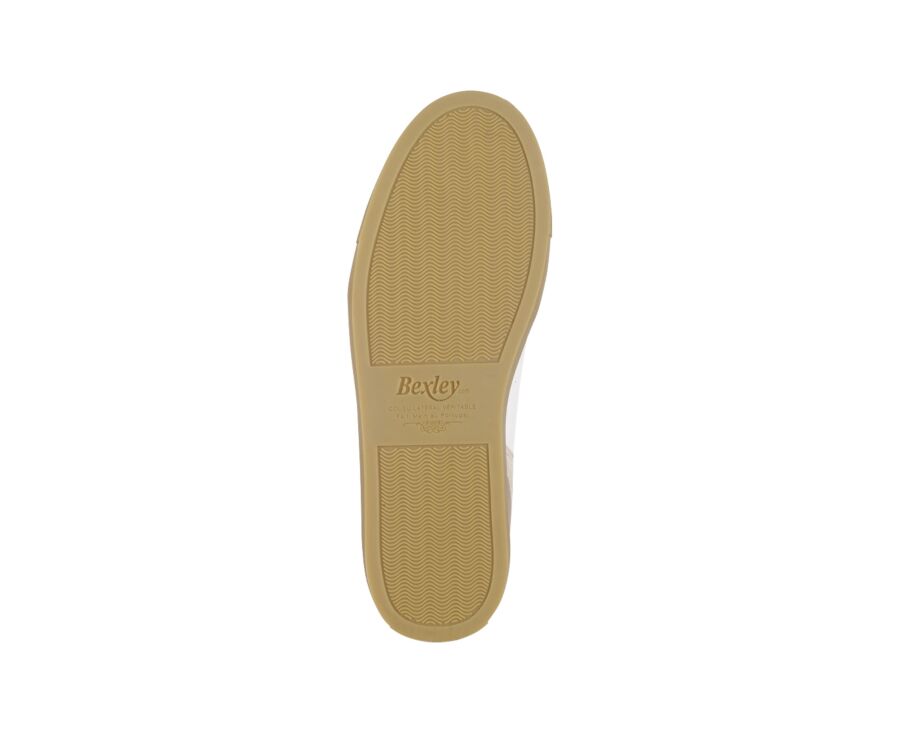 Sneakers homme Cuir Blanc - BELOKA