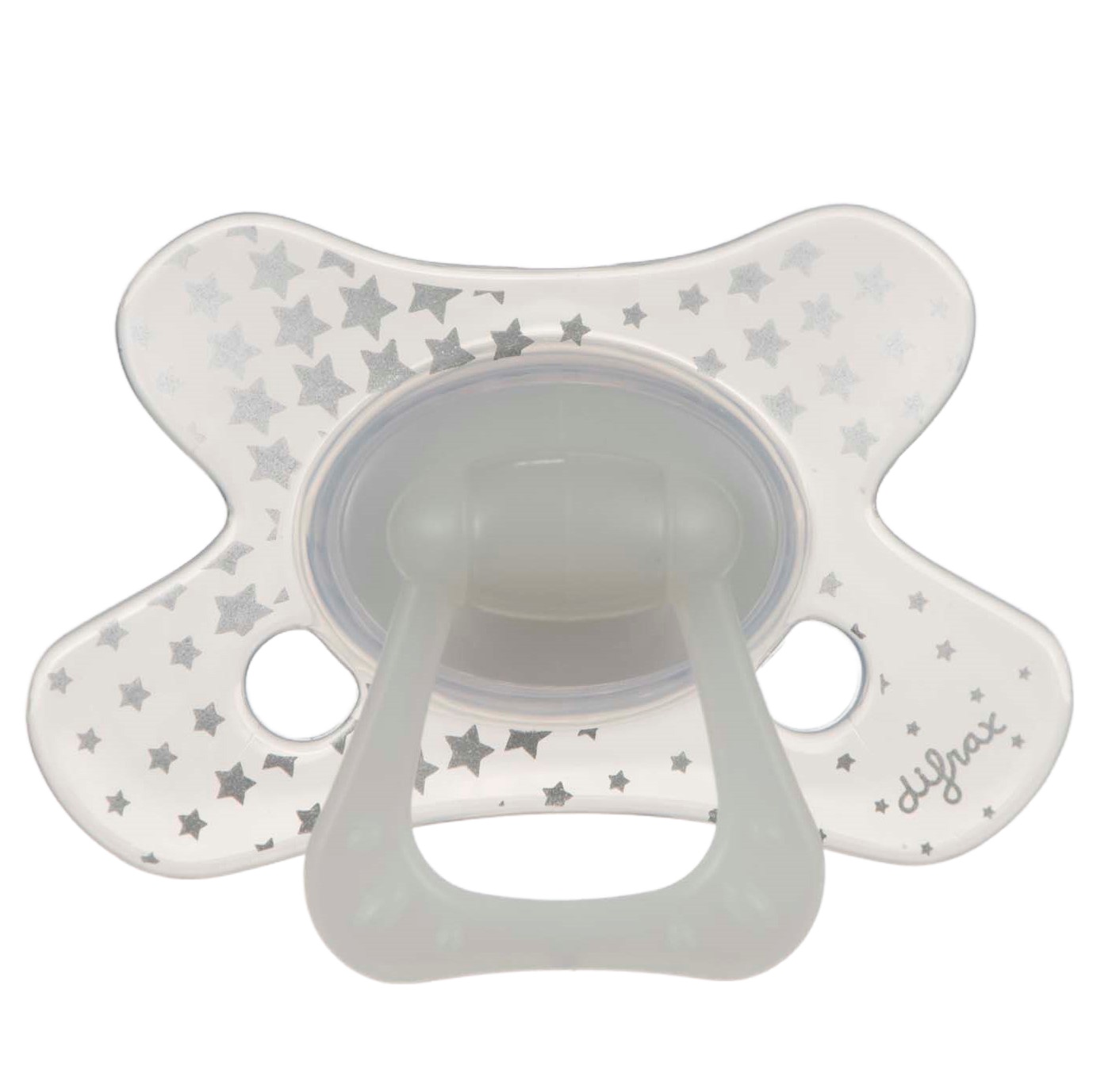 Difrax fopspeen glow in the dark 20+ maanden naturel
