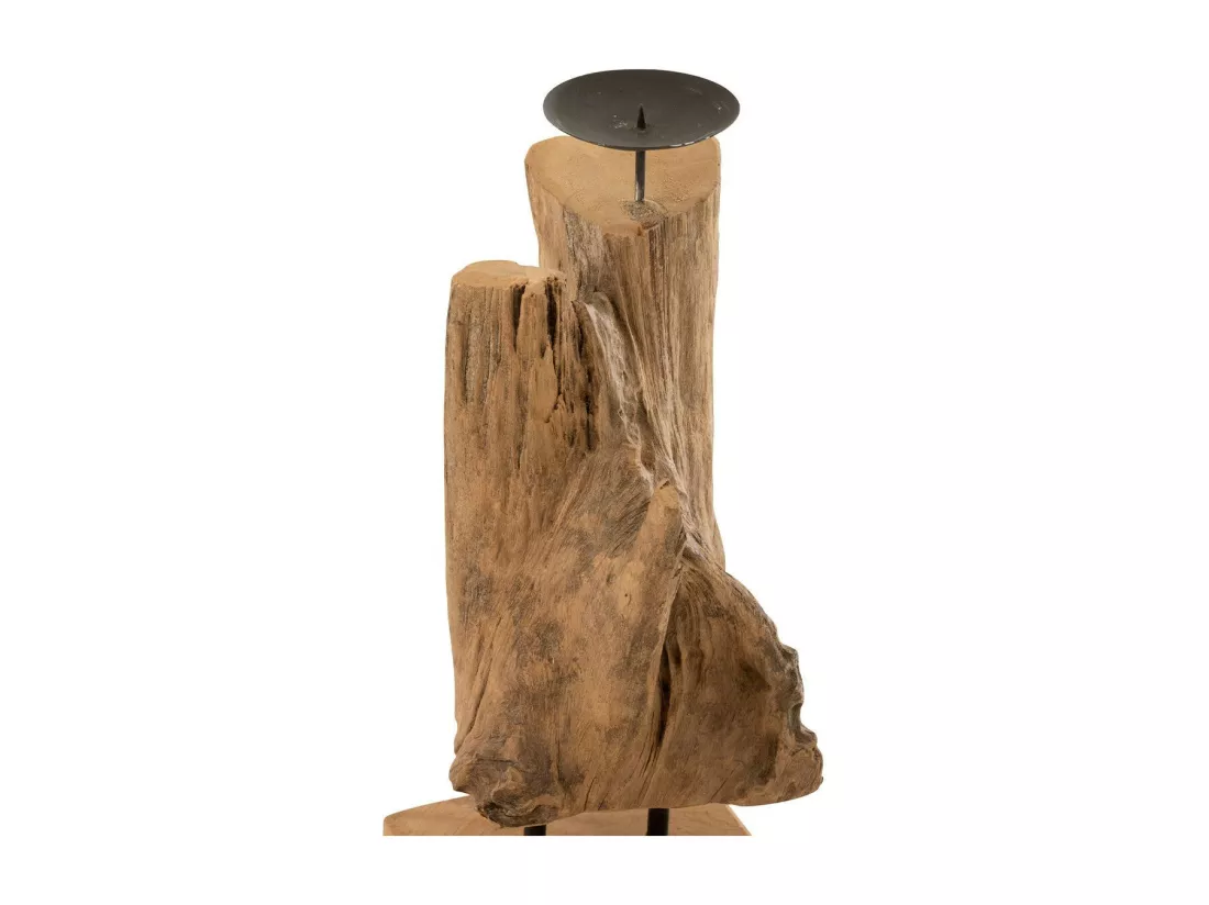 Bougeoir en Bois 