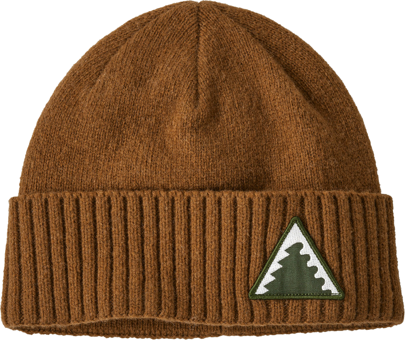 Brodeo Beanie Dawn Tracks Patch: Shelter Brown