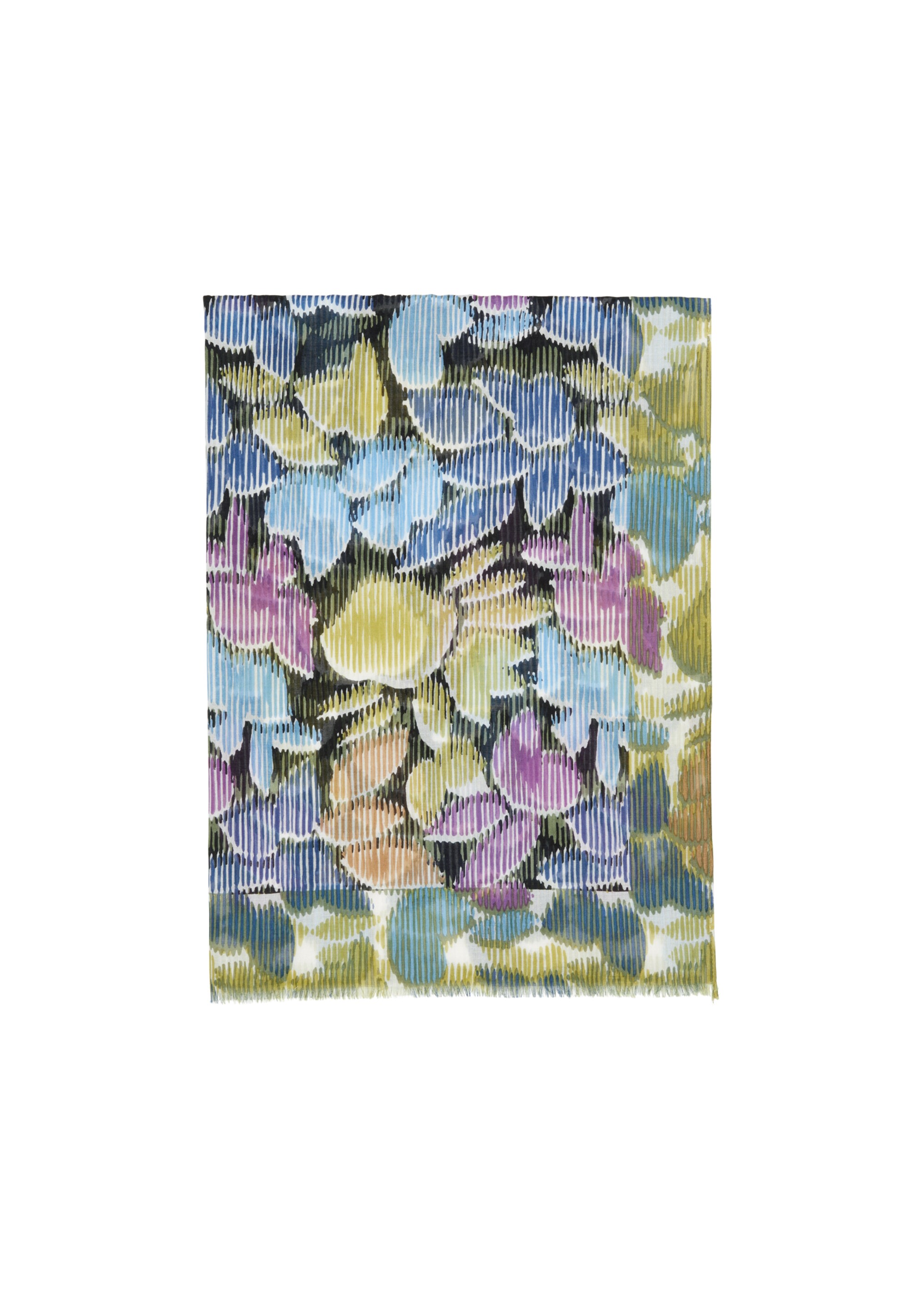 Schal mit Allover-Printmit Tencel™ Lyocell