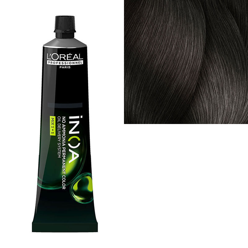 Coloration sans ammoniaque Inoa 6.1 blond foncé cendré