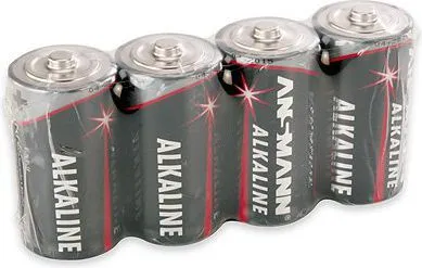 ANSMANN Baby C - Batteri 4 x LR14 - Alkaline
