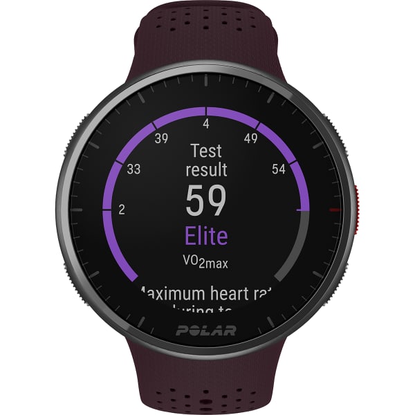 Montre cardio GPS POLAR PACER PRO MAROON