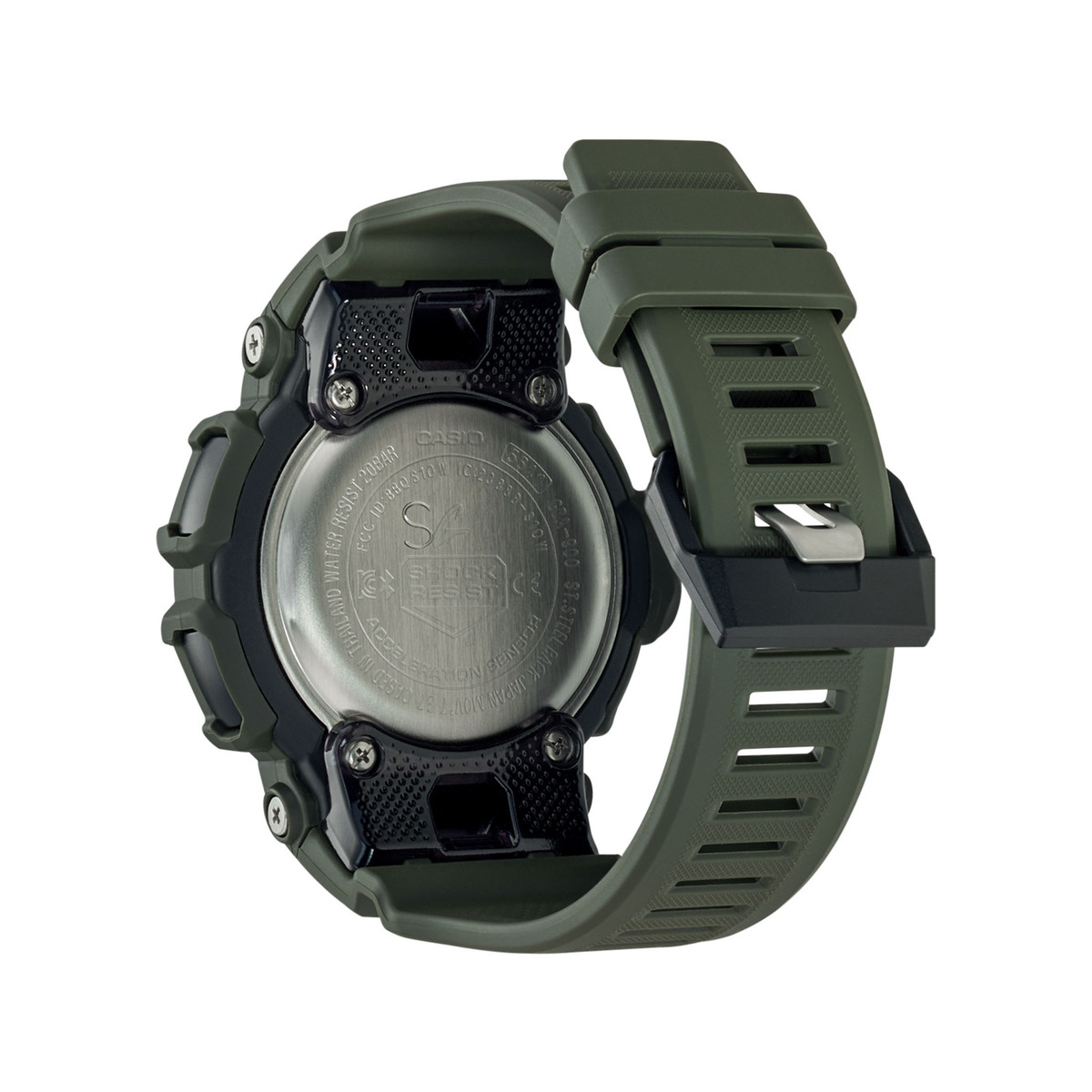 Montre G-SHOCK homme bracelet résine vert foncé