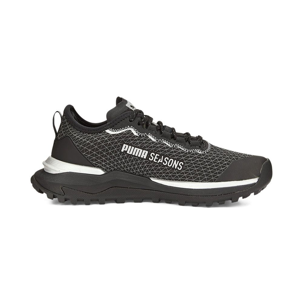Puma VOYAGE NITRO 2 GTX - Chaussures Trail Femme puma black/metallic silver
