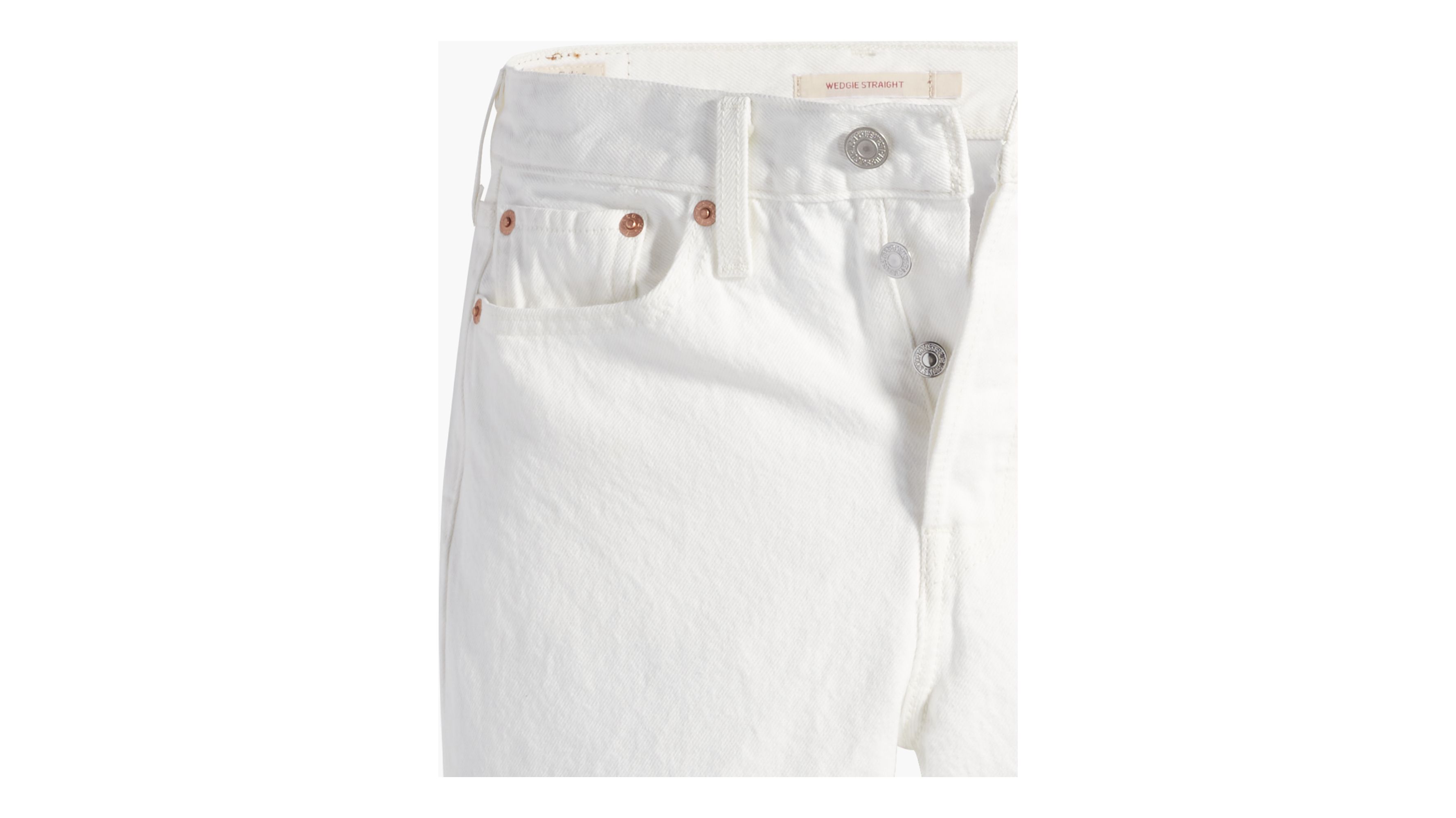 Jean droit Wedgie - In The Clouds - Blanc