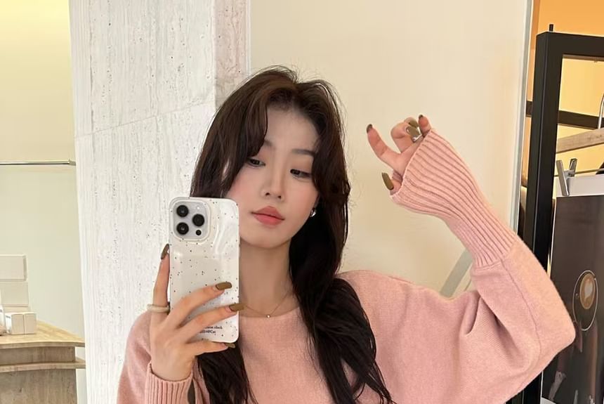 TriStyle - Off Shoulder Effen Trui