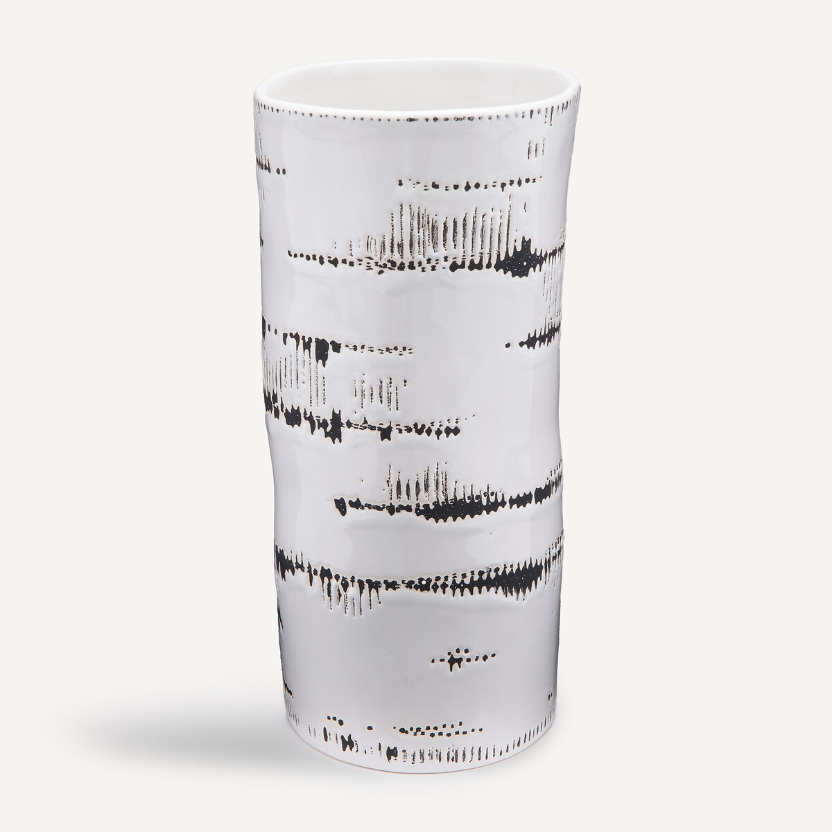 OTTO STUDIO PARA AM.PM<br>Vaso de cerâmica vidrada, A25,5 cm, Bruto