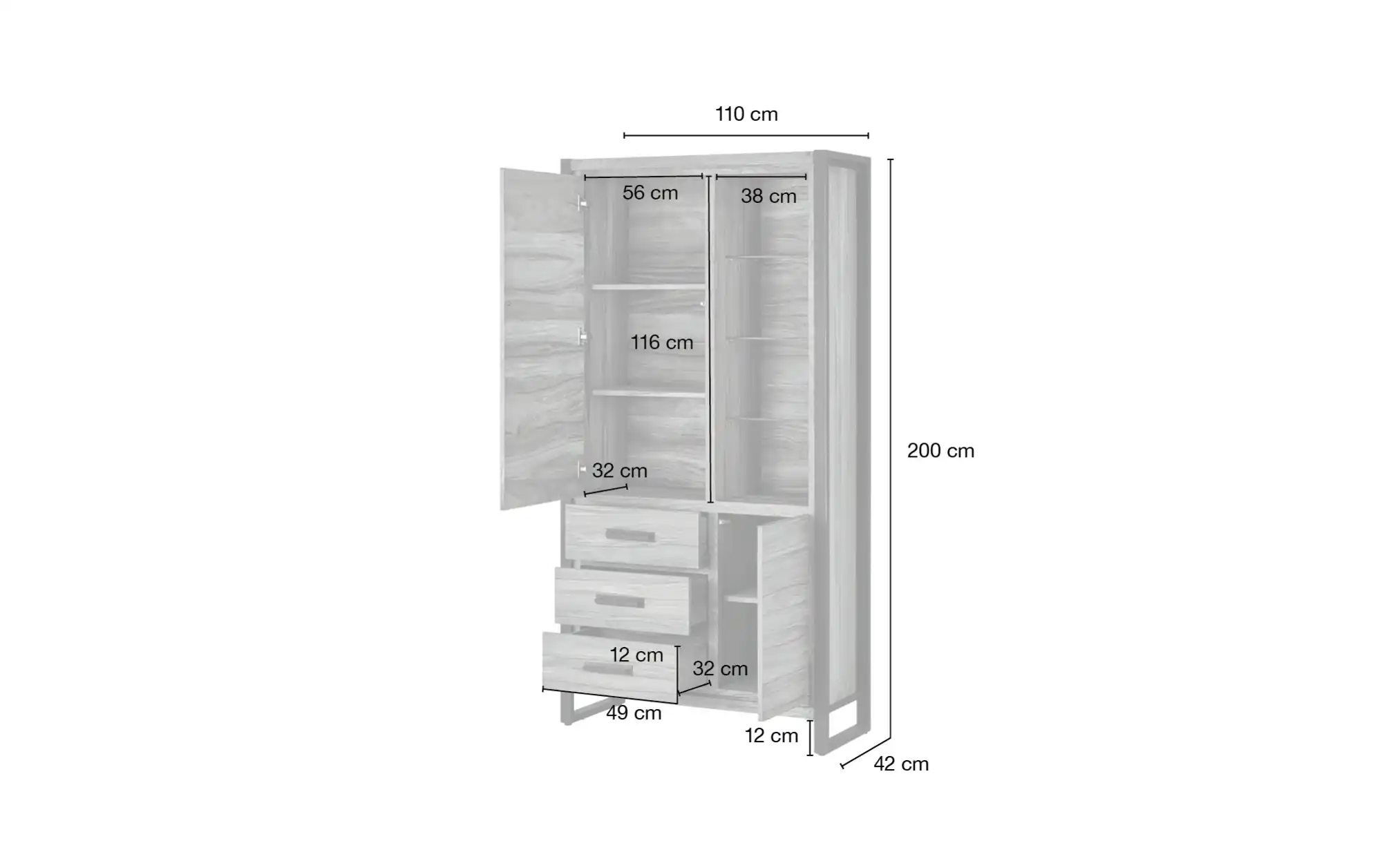 Gray & Jones Vitrine Tierra Fuego One
