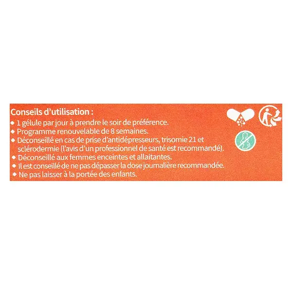 Codifra Safralite Humeur et Equilibre émotionnel 30mg 28 gélules