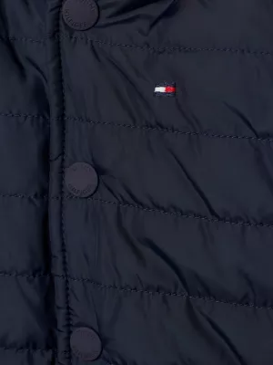 Jaqueta acolchoada com capuz e listras Ithaca