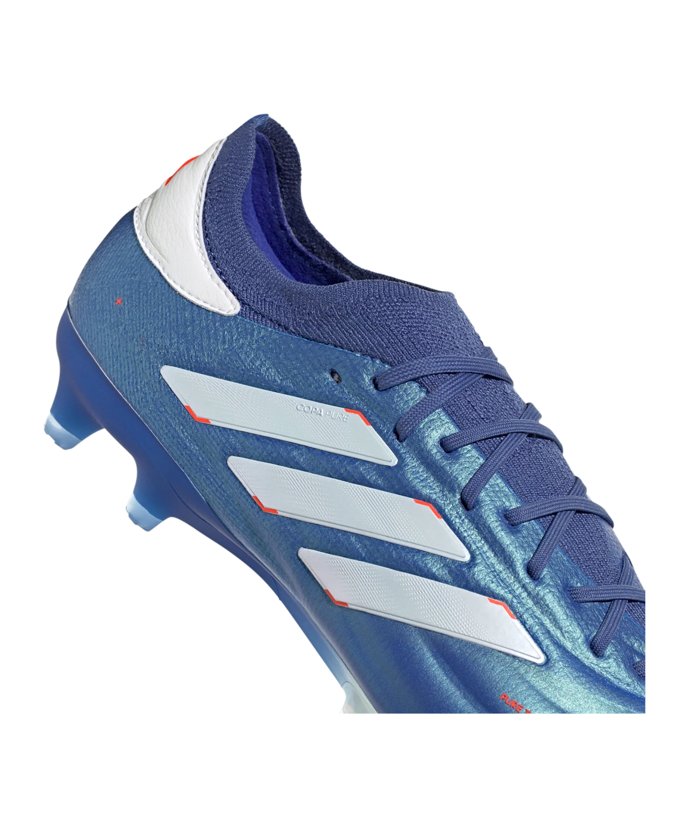 adidas COPA Pure 2+ FG Marinerush Blau Weiss Orange