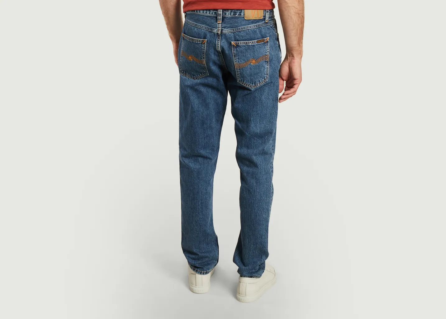 Jean Steady Eddie II Friendly Blue Nudie Jeans