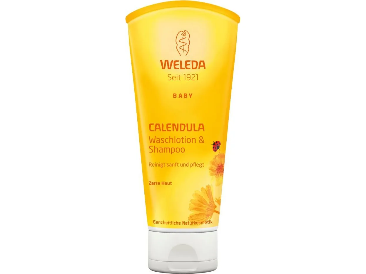 Weleda Baby Calendula Shampoo og Body Wash Lotion 200 ml