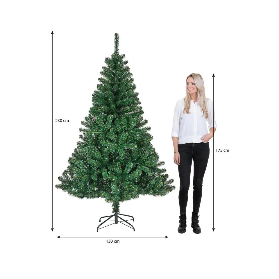 Black Box Trees Bedford Kunstkerstboom - H230 x Ø130 cm - Groen
