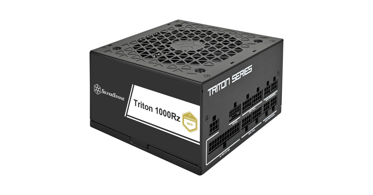 SilverStoneTriton 1000Rz modulaire 1000 watt voeding   (Zwart, 1x 12V-2x6, 4x PCIe)