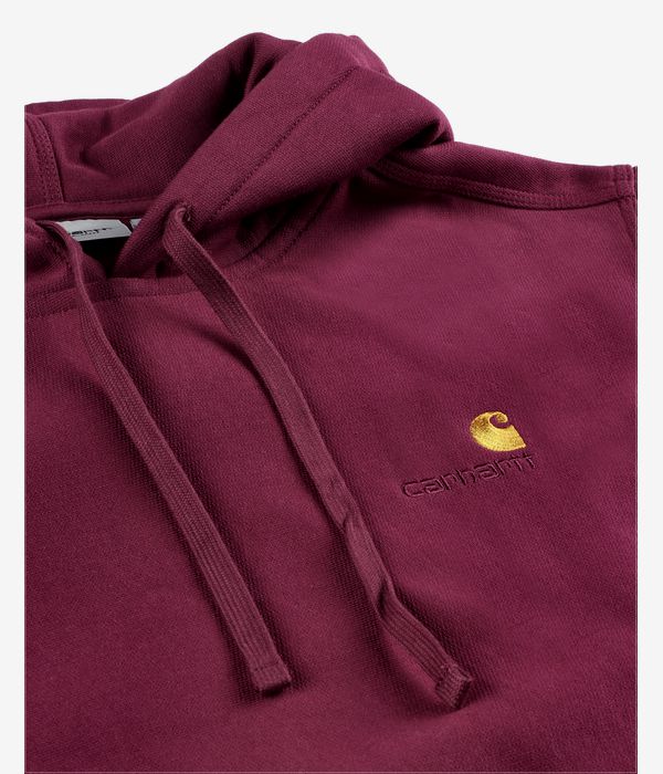 Carhartt WIP American Script Hoodie (malbec)