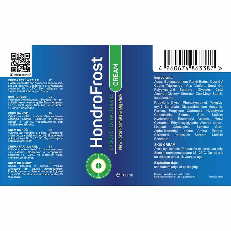 Hondrofrost Creme, 100 ml