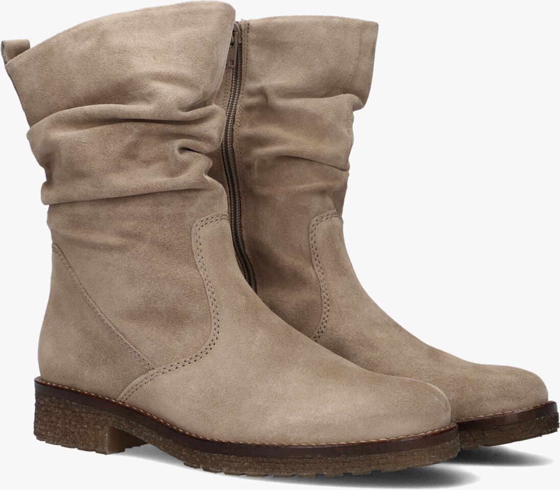 GABOR beige gabor enkellaarsjes 703.1