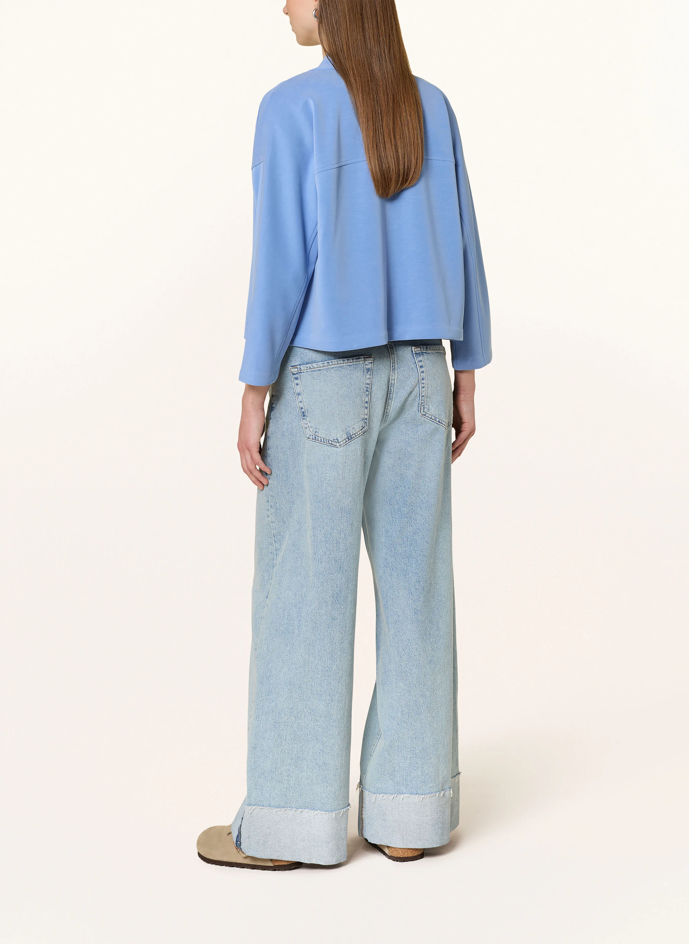 OPUS Sweatjacke JEKONA mit 3/4-Arm