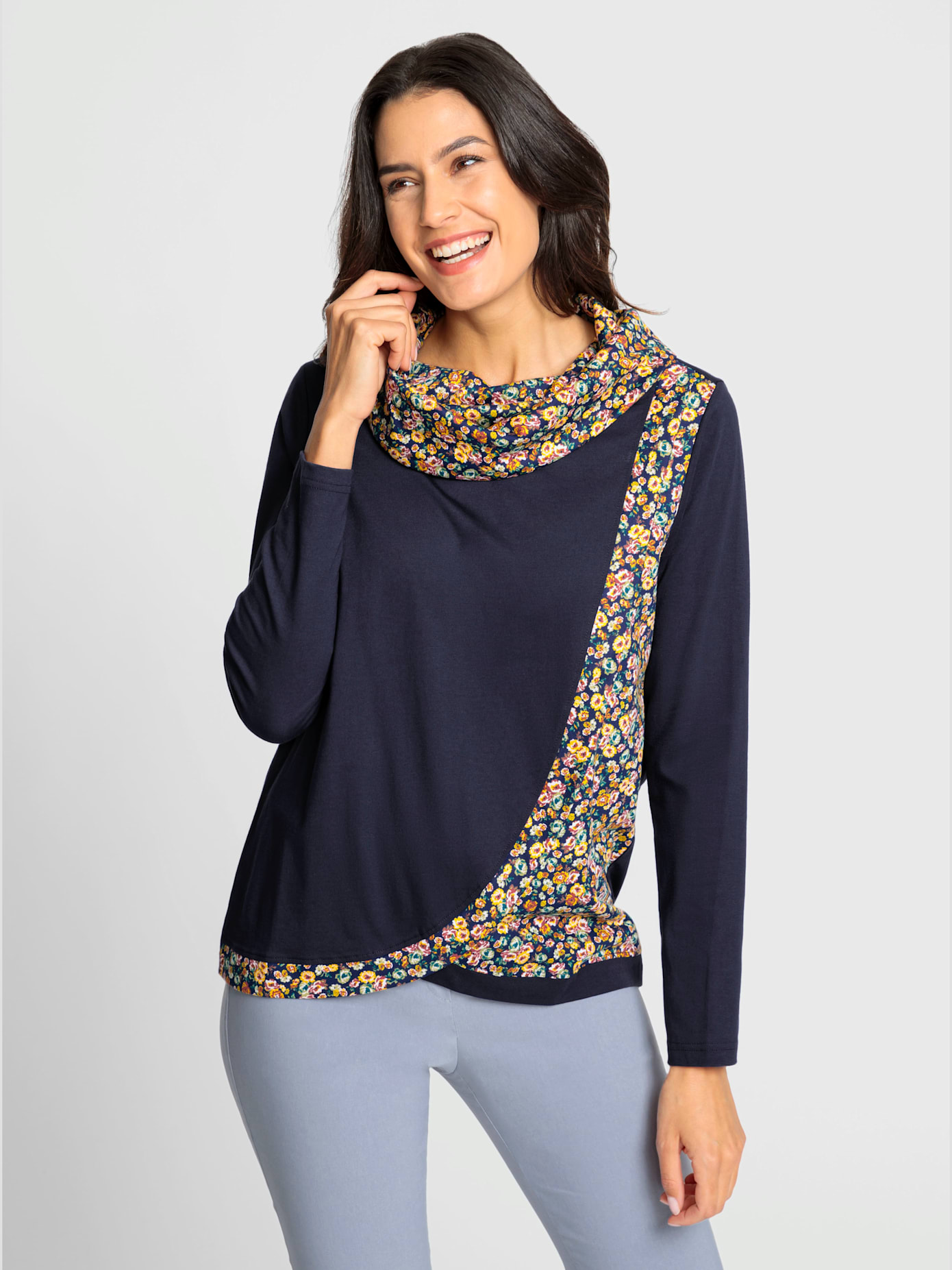 T-shirt 50% coton et 50% modal