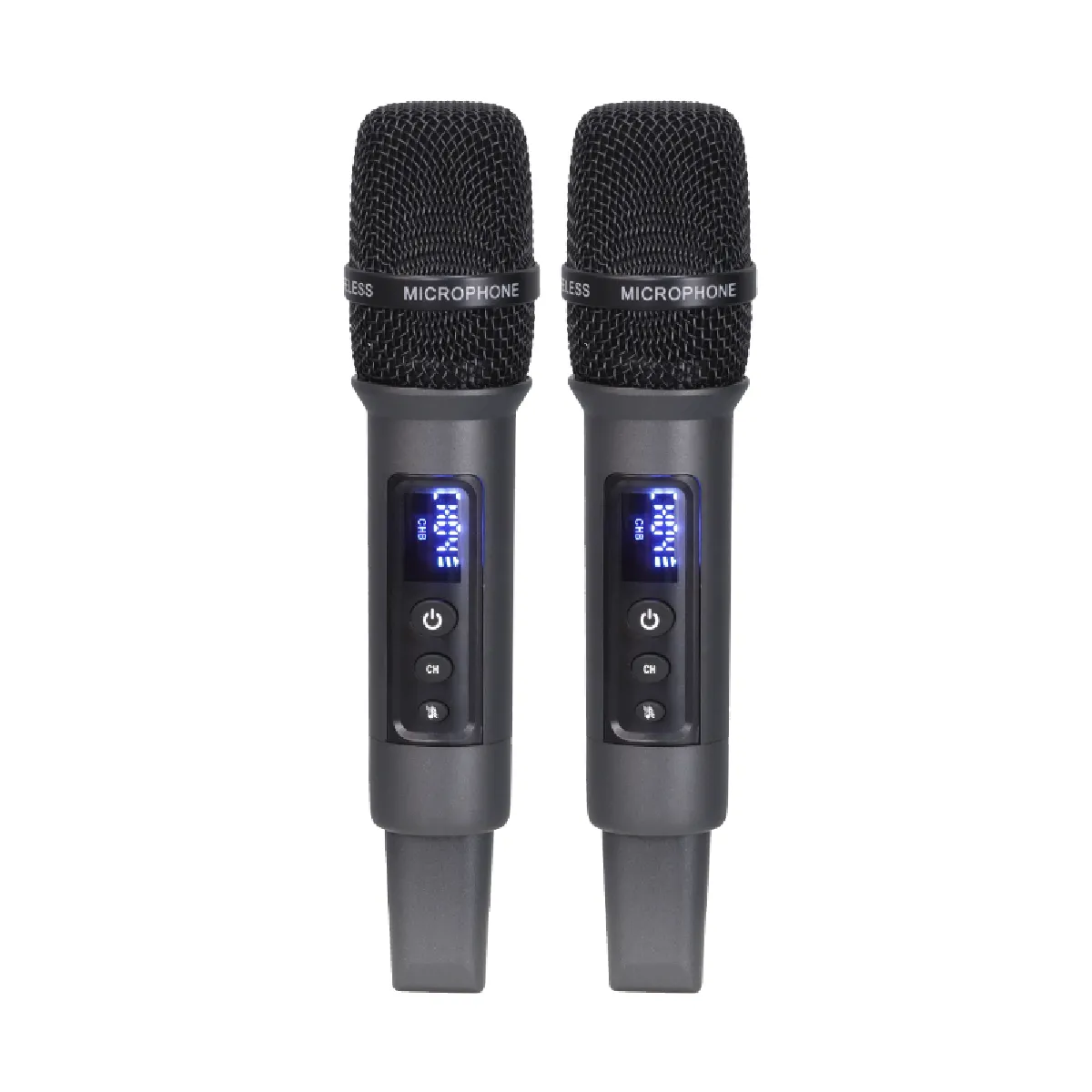 INF Double Microphone Sans Fil - Noir