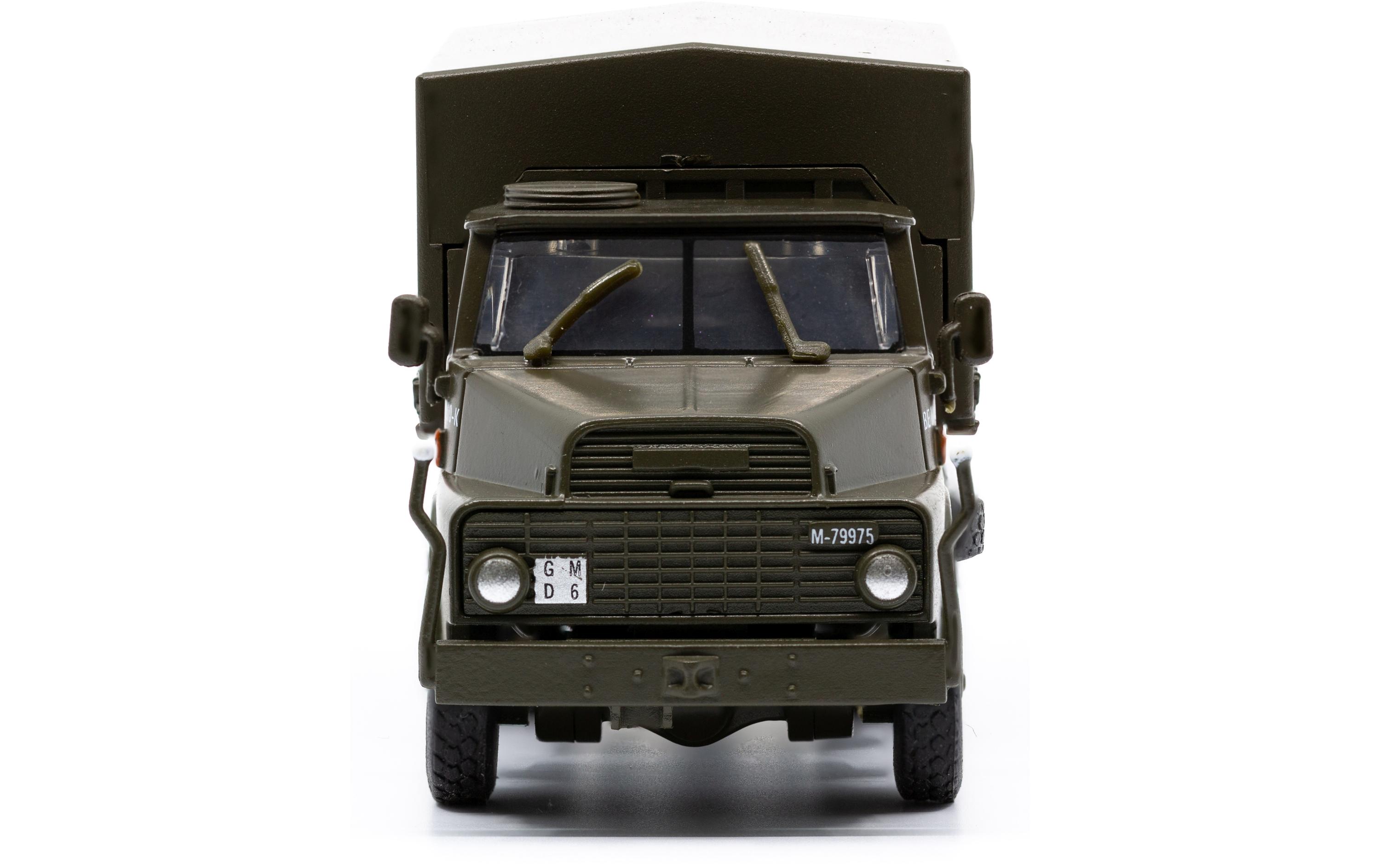 LKW Henschel HS 3-14 6 x 6 Plane geschlossen 1:87H0 Lastwagen Militärmodell
