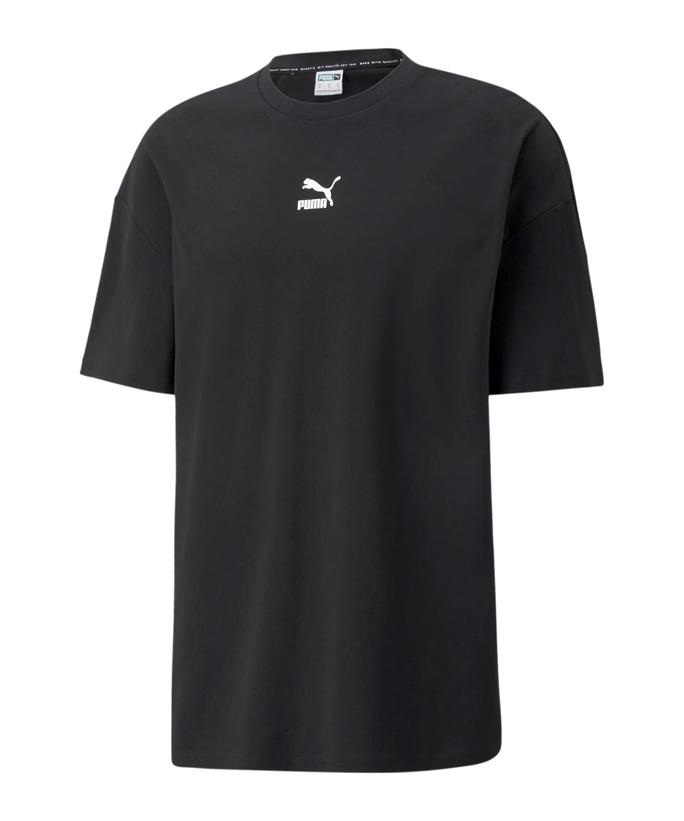 PUMA Classics Boxy T-Shirt Schwarz F01