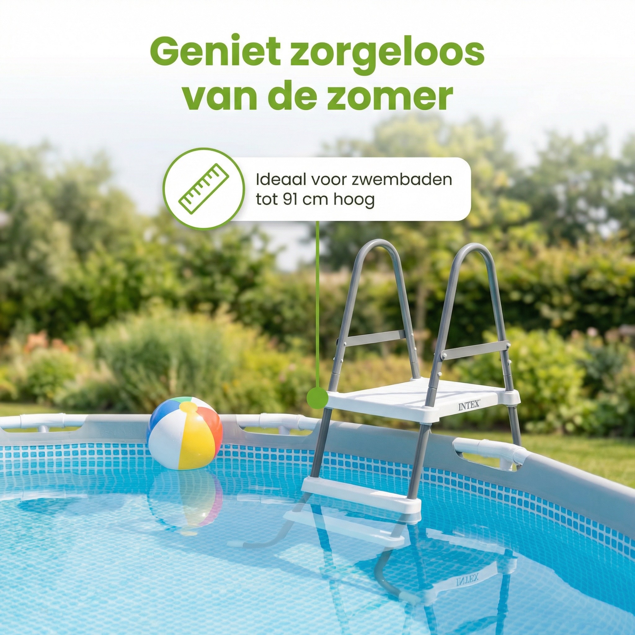 Intex zwembadtrap - 91 cm
