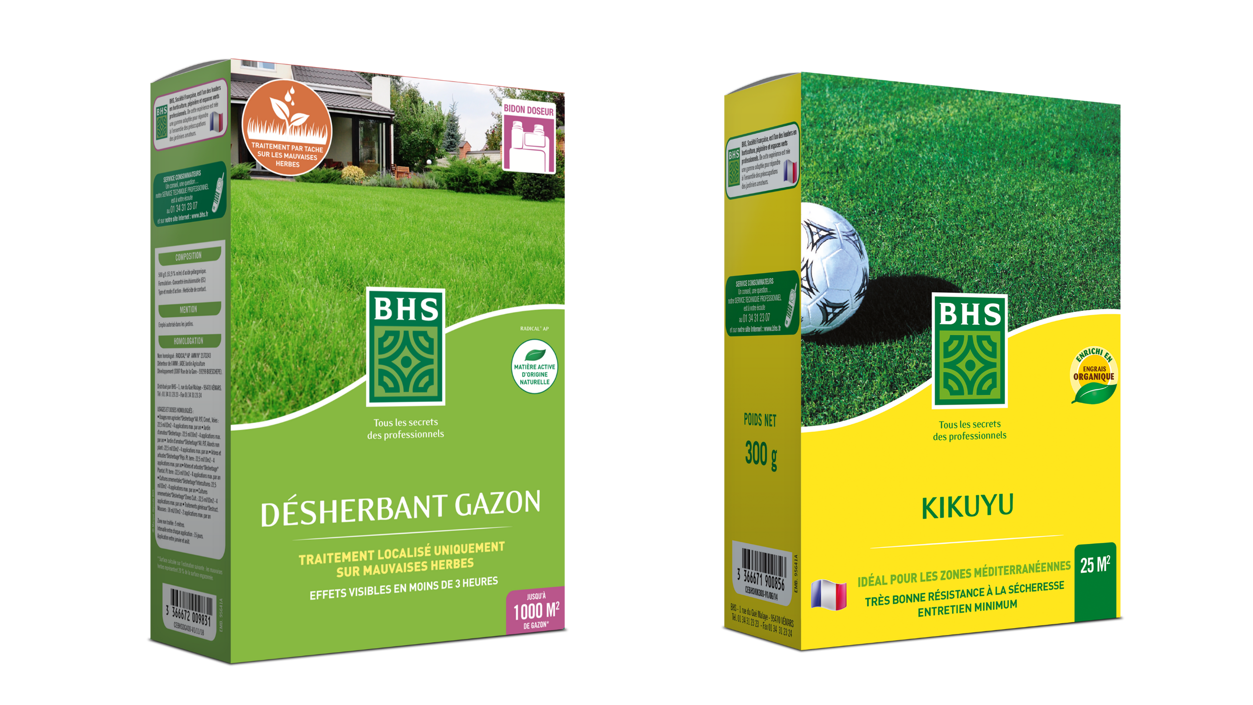 Kikdg | pack désherbant contre mauvaises herbes 400 ml + semence gazon