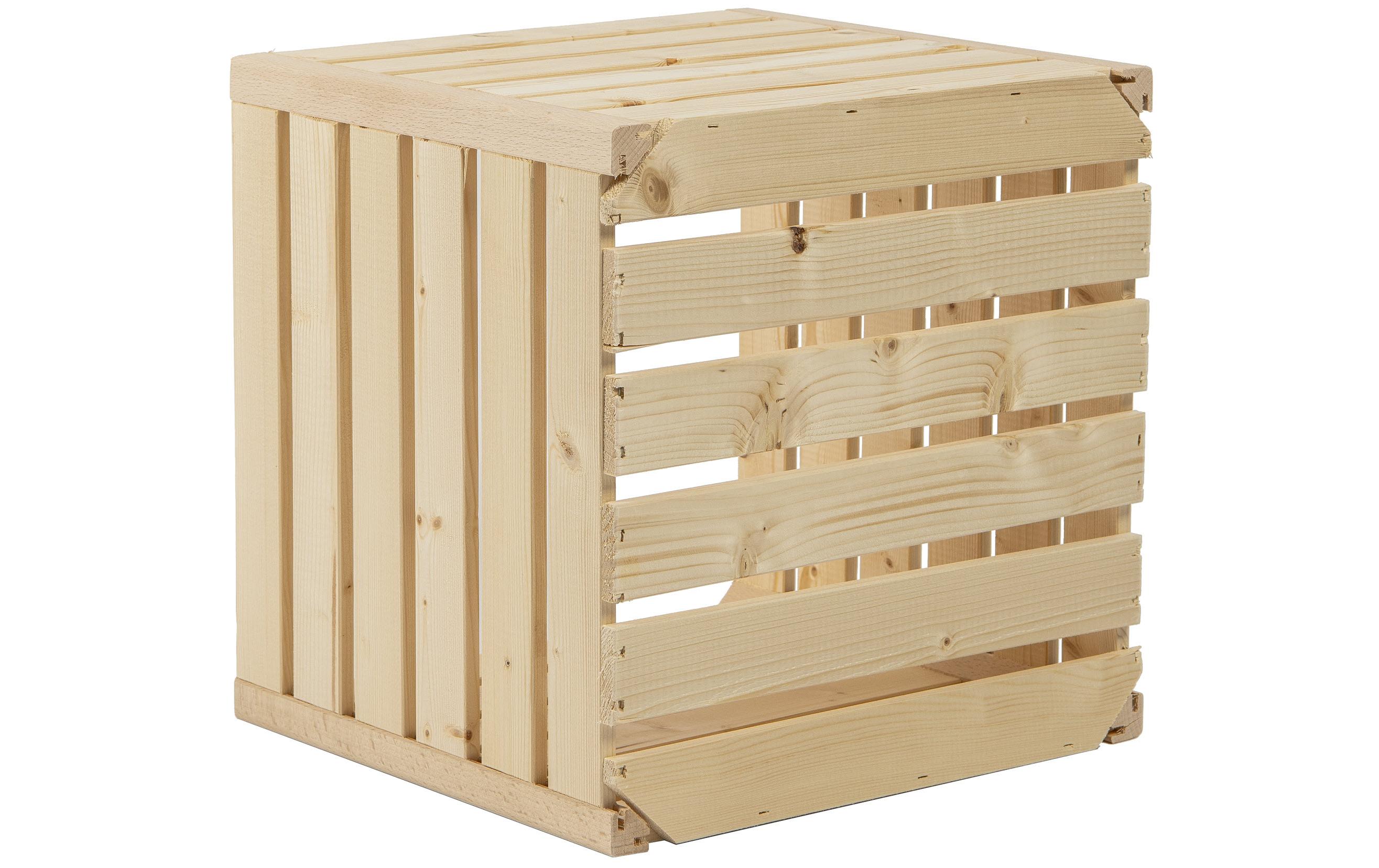 Holzharasse A 35 x 35 cm schweizer HolzHarasse aus schweizer Holz