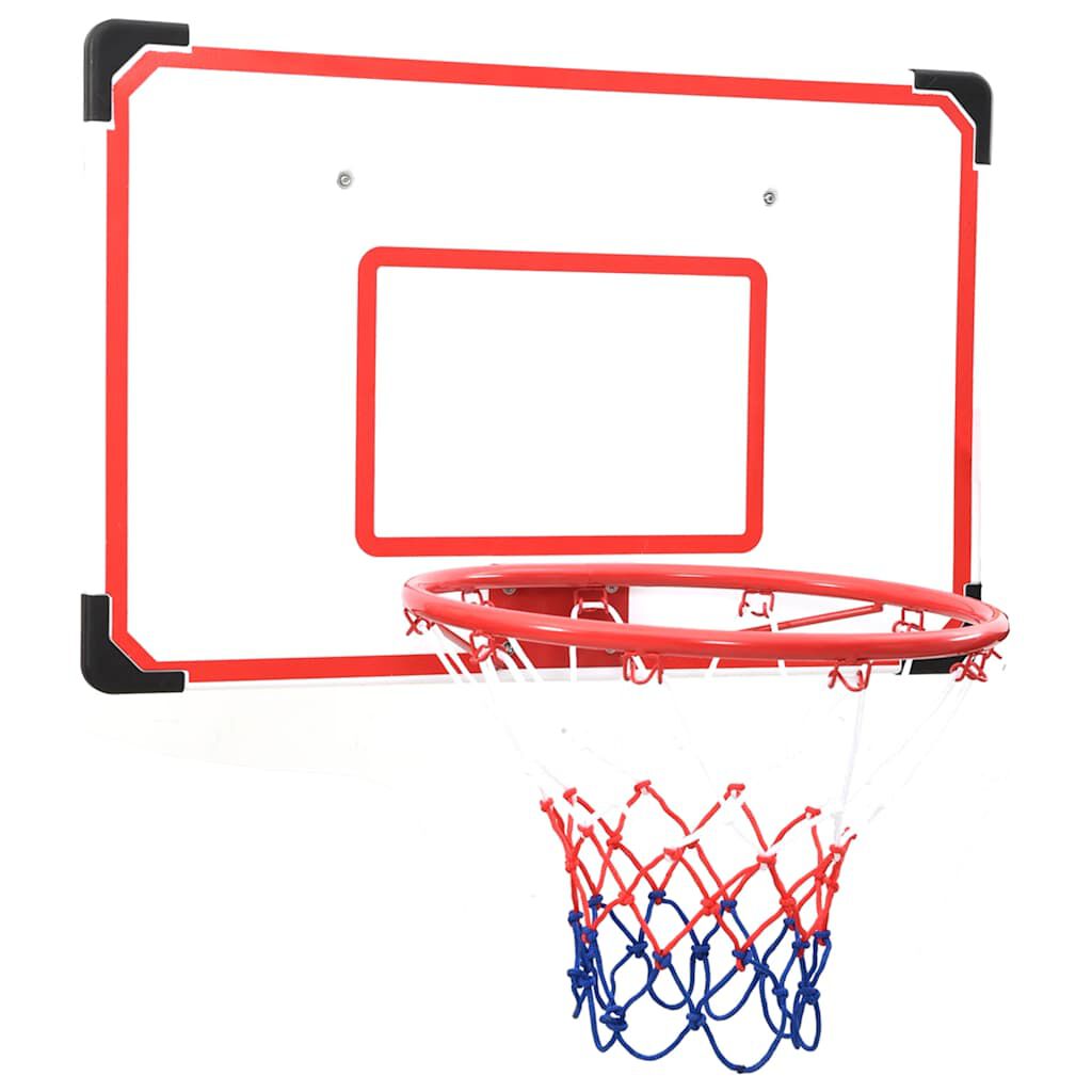 vidaXL 5-delige basketbalmuurset