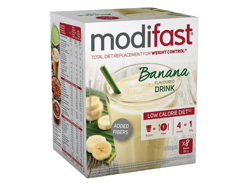 Modifast Drink Banane 8 x 55 g Diätshake