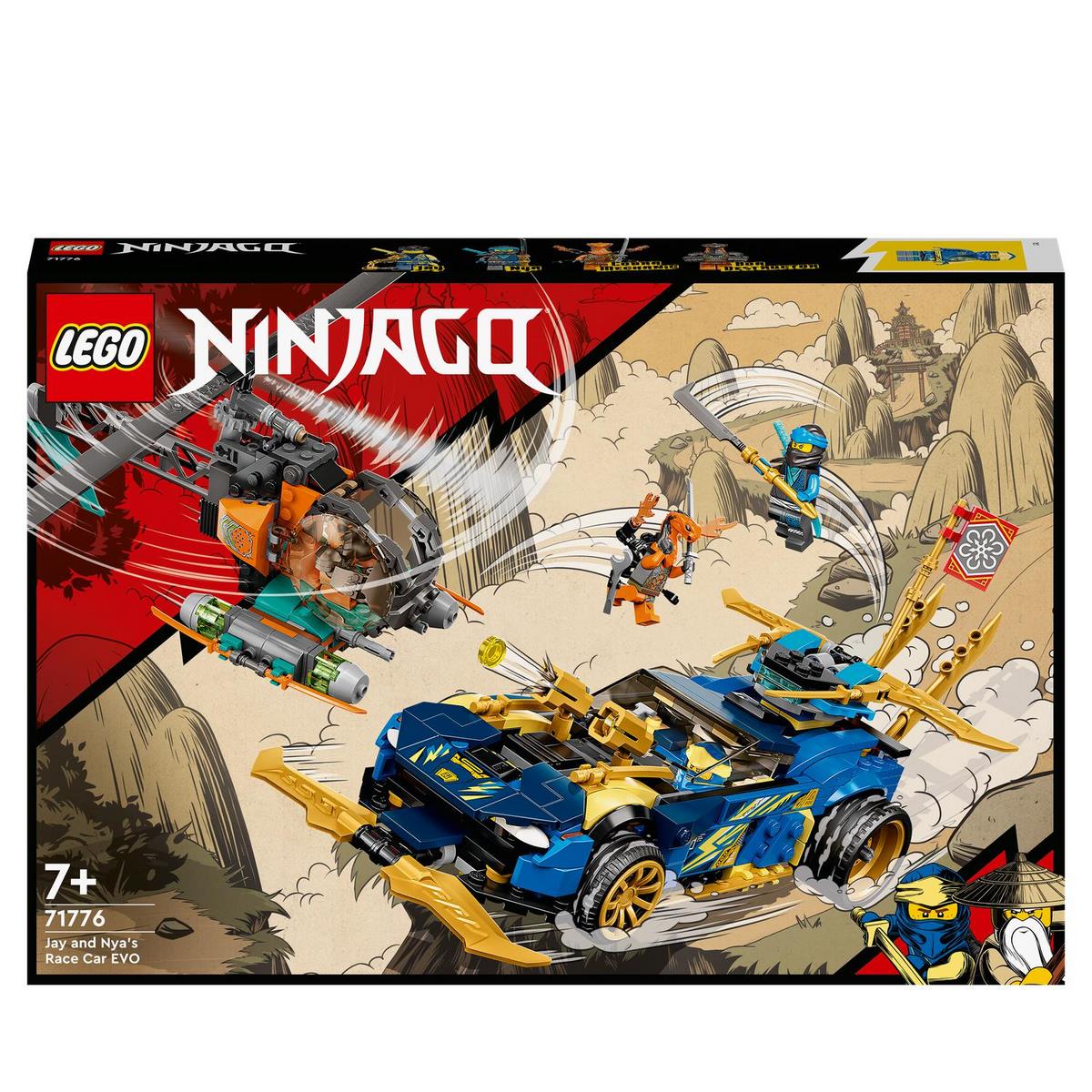 La voiture de course de Jay et Nya - Évolution LEGO NINJAGO 71776