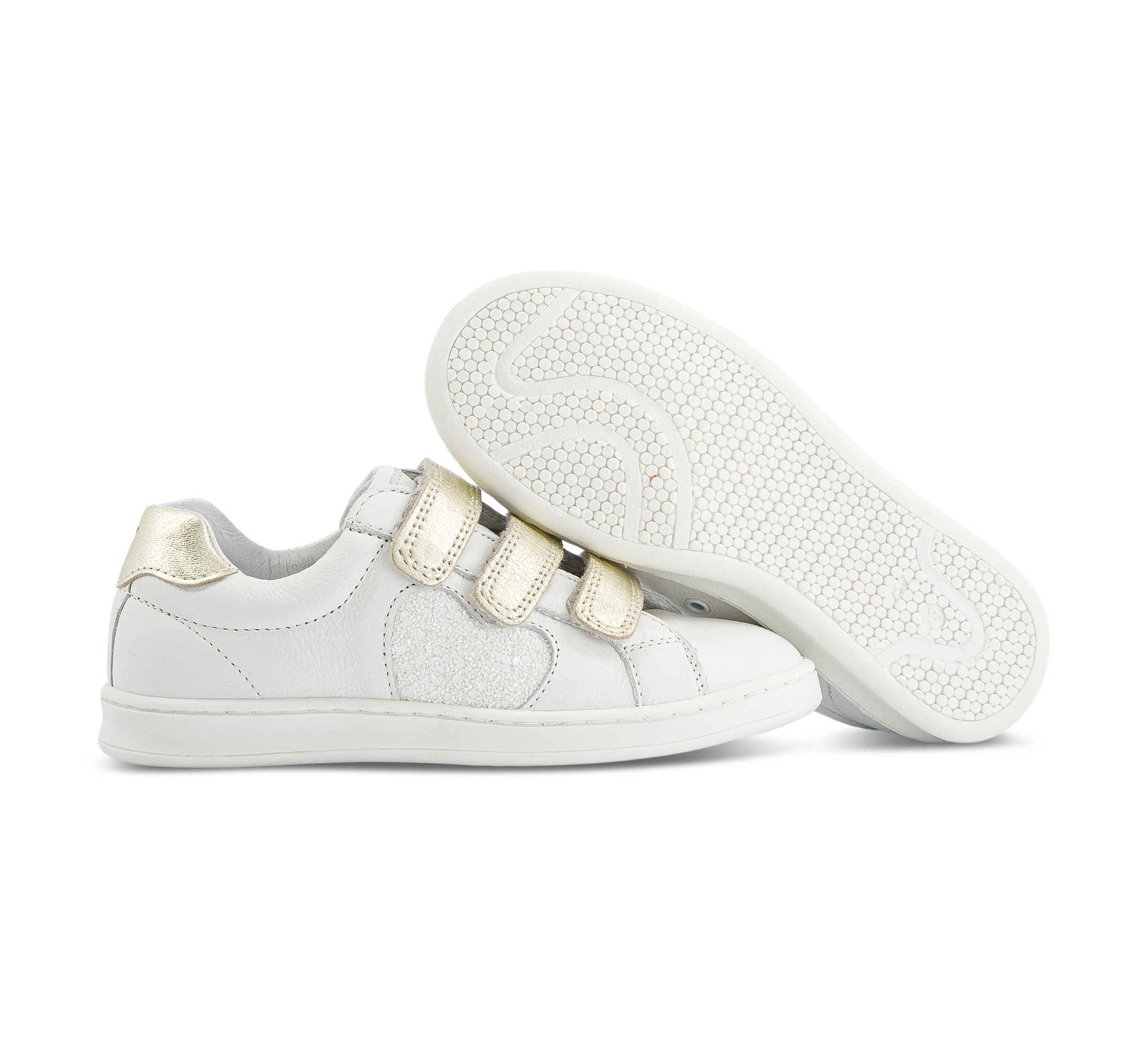 Benjie of Switzerland Bluche Coeur Velcro - Klettschuhe