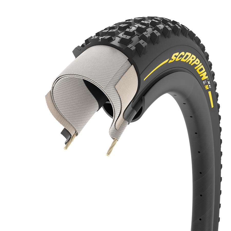 Pirelli Scorpion XC M TLR MTB Buitenband Zwart/Geel