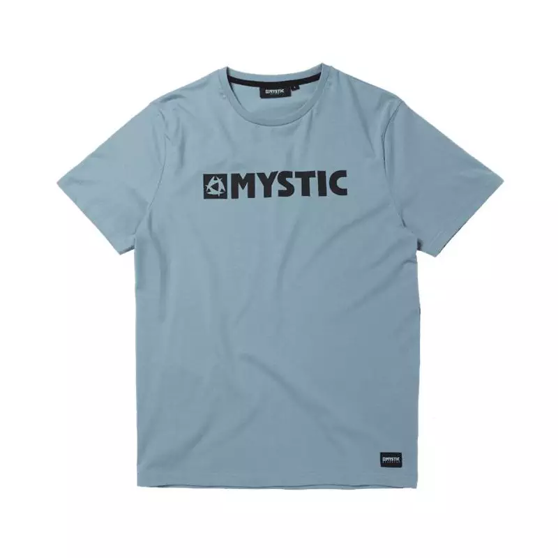 Tee shirt MYSTIC Brand Tee Grey Blue