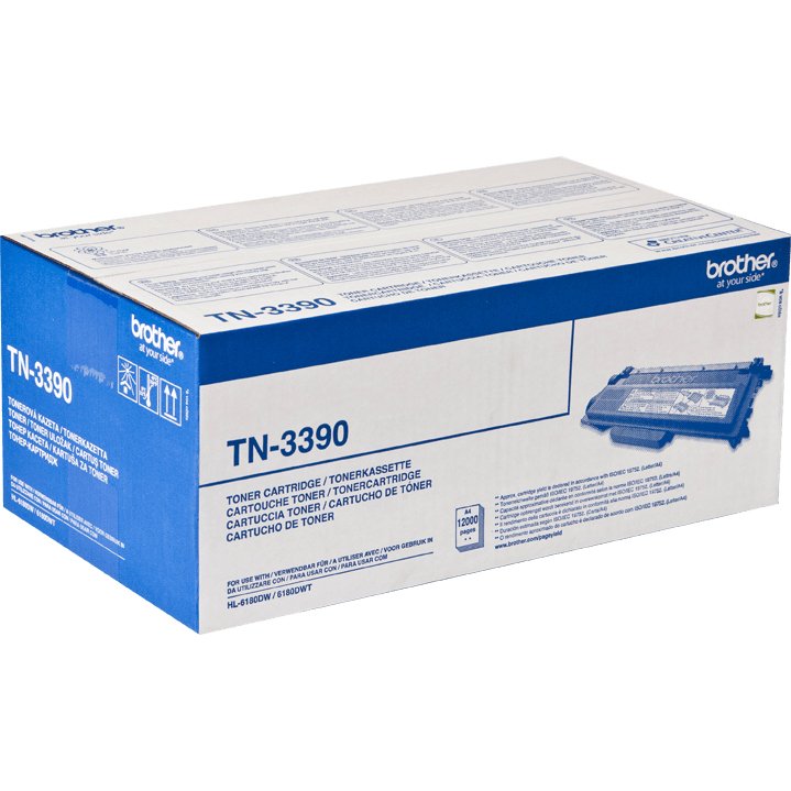 Brother TN-3390 - Cartouche de toner originale à haut rendement – Noir