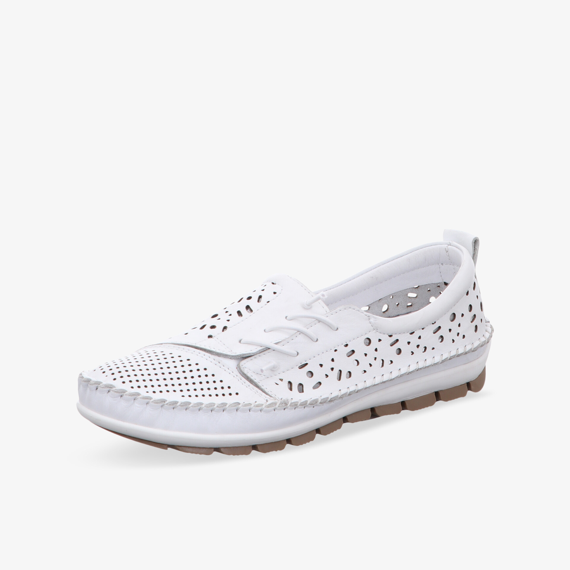 Gemini Damen Slipper weiß