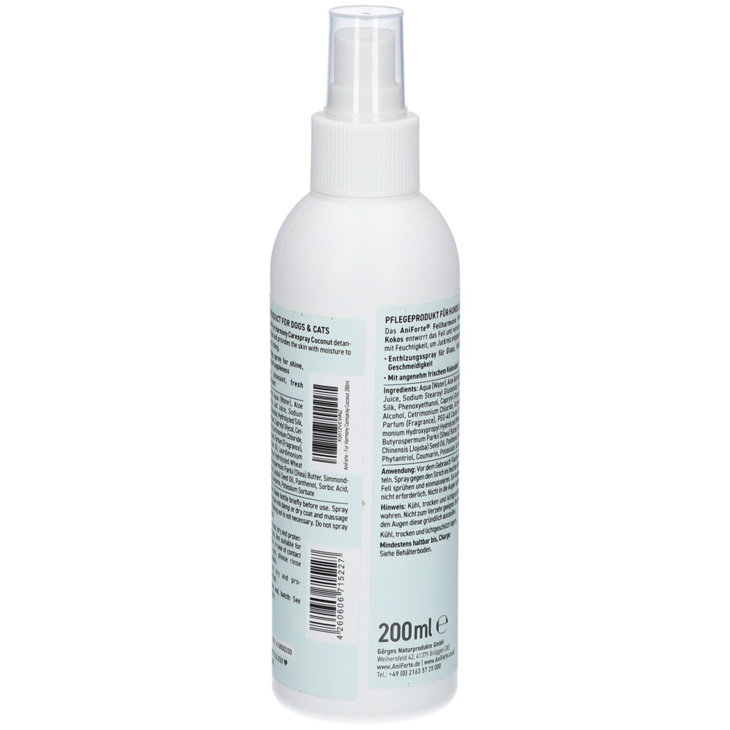 AniForte® Fellharmonie Pflegespray Kokos