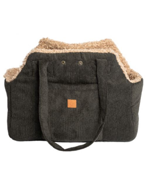 Pet & Co. Honden Draagtas Lucky - Hondenautoaccessoire - 46x35x24 cm Zwart