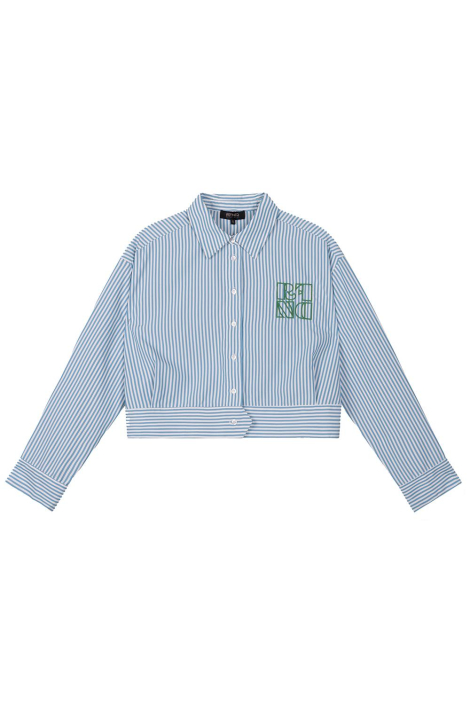 Refined Department blauwe dames blouse
