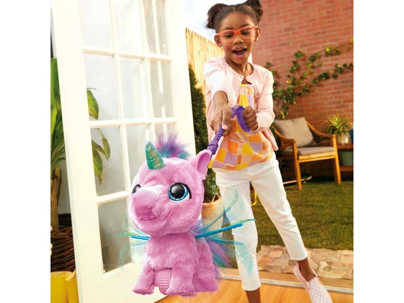 furReal Funktionsplüsch FurReal Fly-A-Lots Alicorn Interaktives Spielzeug mit flatternden Flügeln