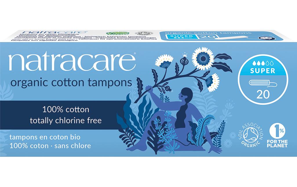 Tampons Super 20 StückTampons aus reiner Baumwolle