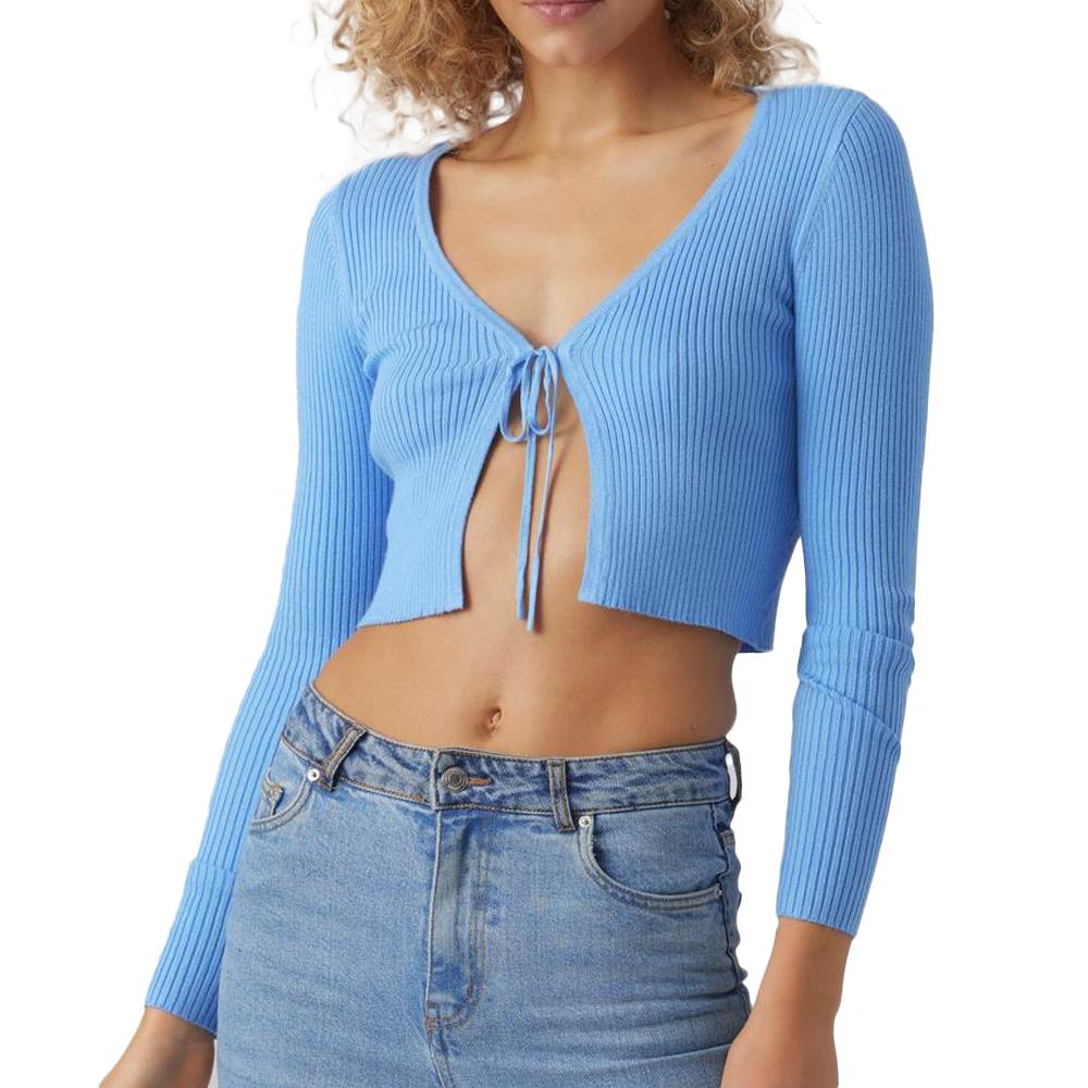 Vero Moda Gilet Bleu Femme Vero Moda Glory