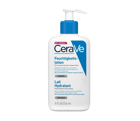 CERAVE Moisturising Lotion Feuchtigkeitsspendende Lotion für Gesicht und Körper