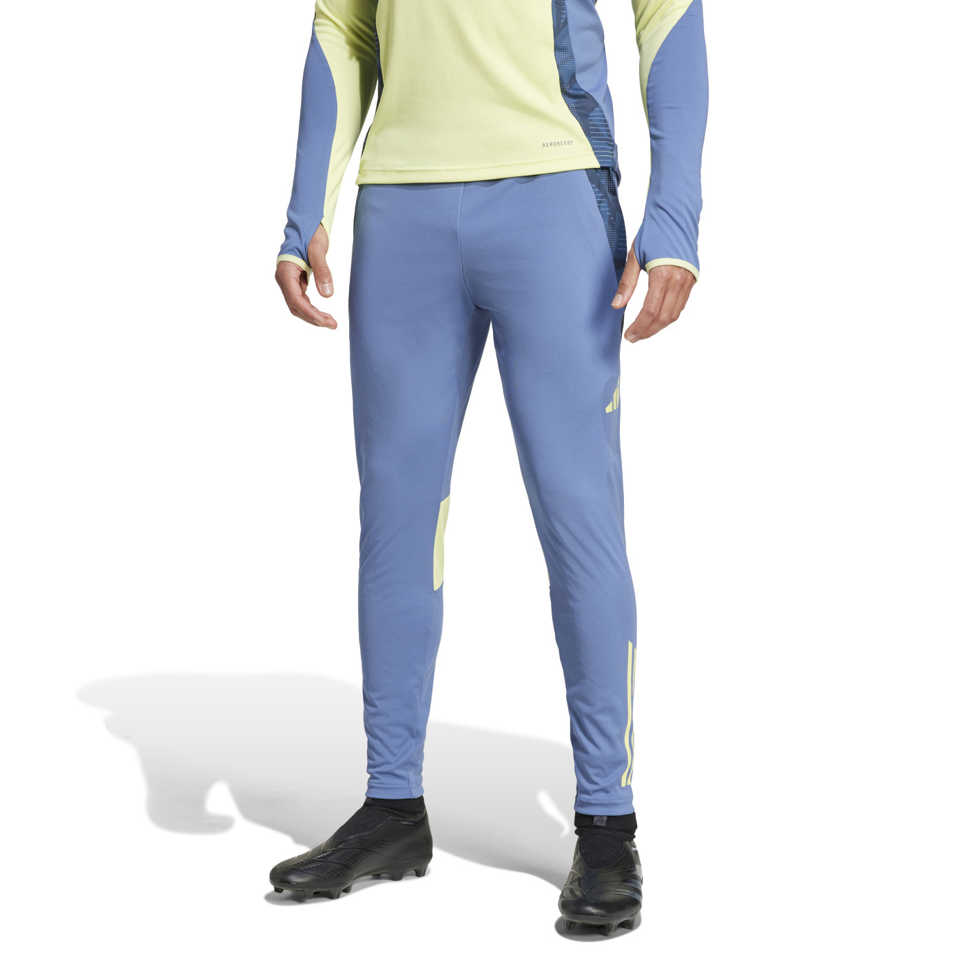 Adidas Ajax Trainingsbroek 2024-2025 Blauw Geel