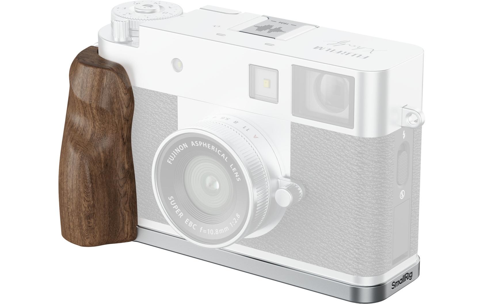 L-Winkel mit Holzgriff für Fujifilm X halfL-förmiger Handgriff